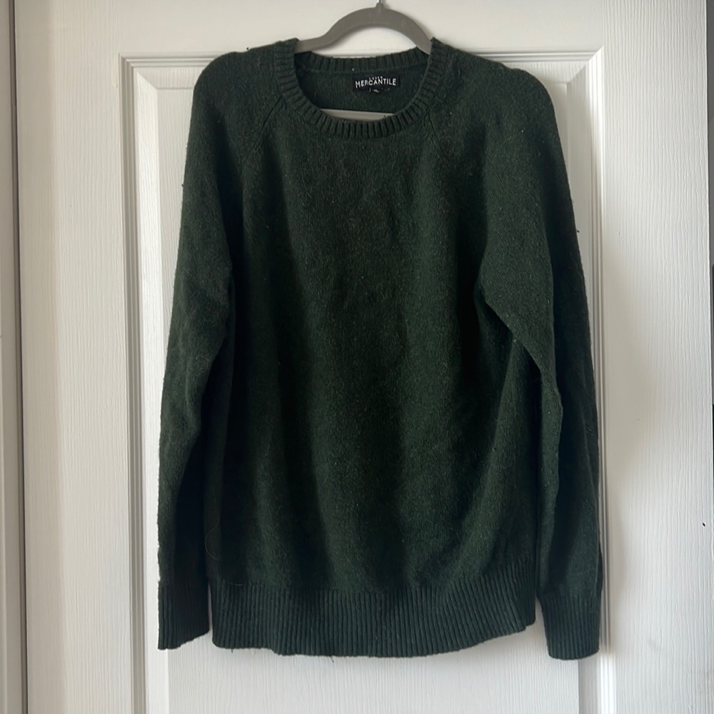 Men’s JCrew Green Sweater